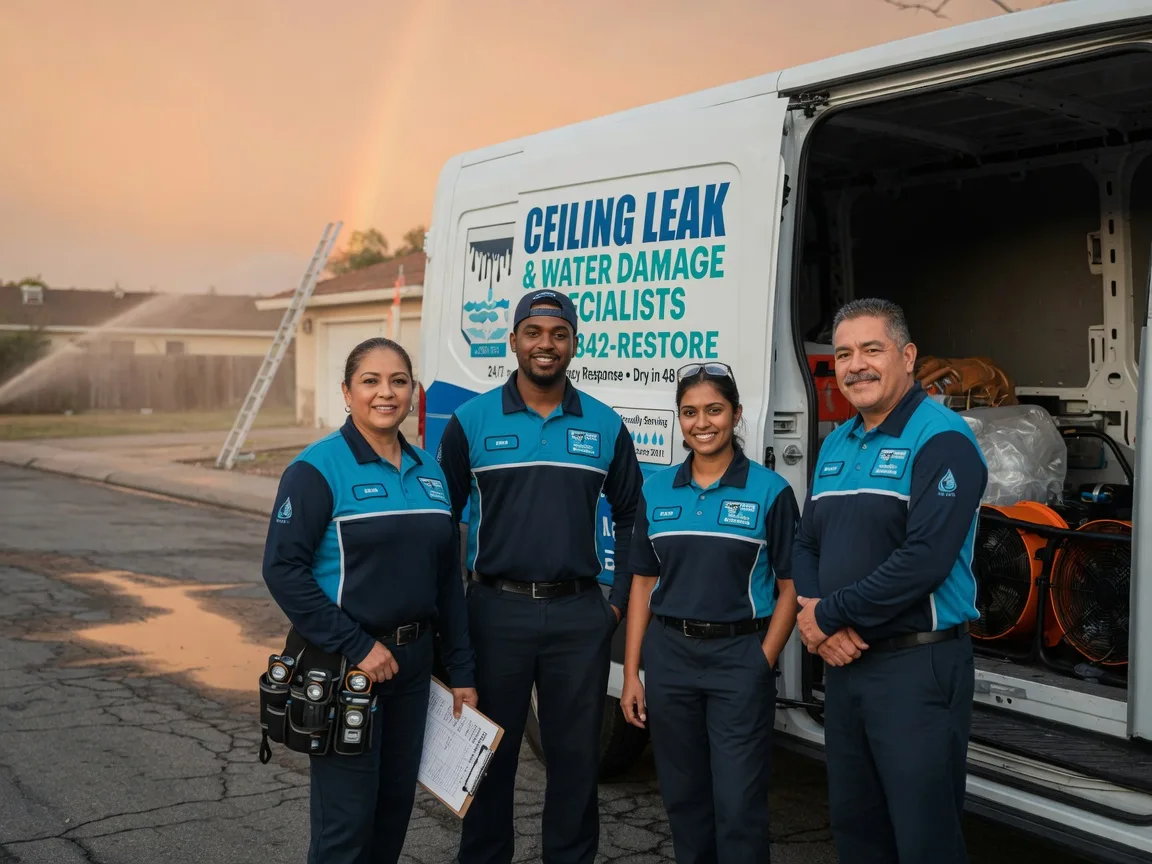 Ceiling Leak Cleanup company in Camden Wyoming, DE