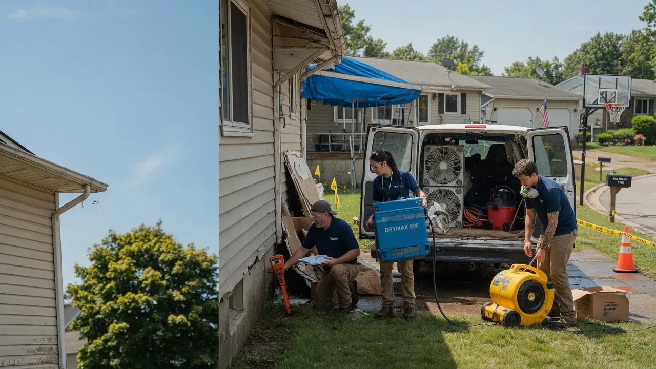 Ceiling Leak Cleanup in Camden Wyoming, DE near me