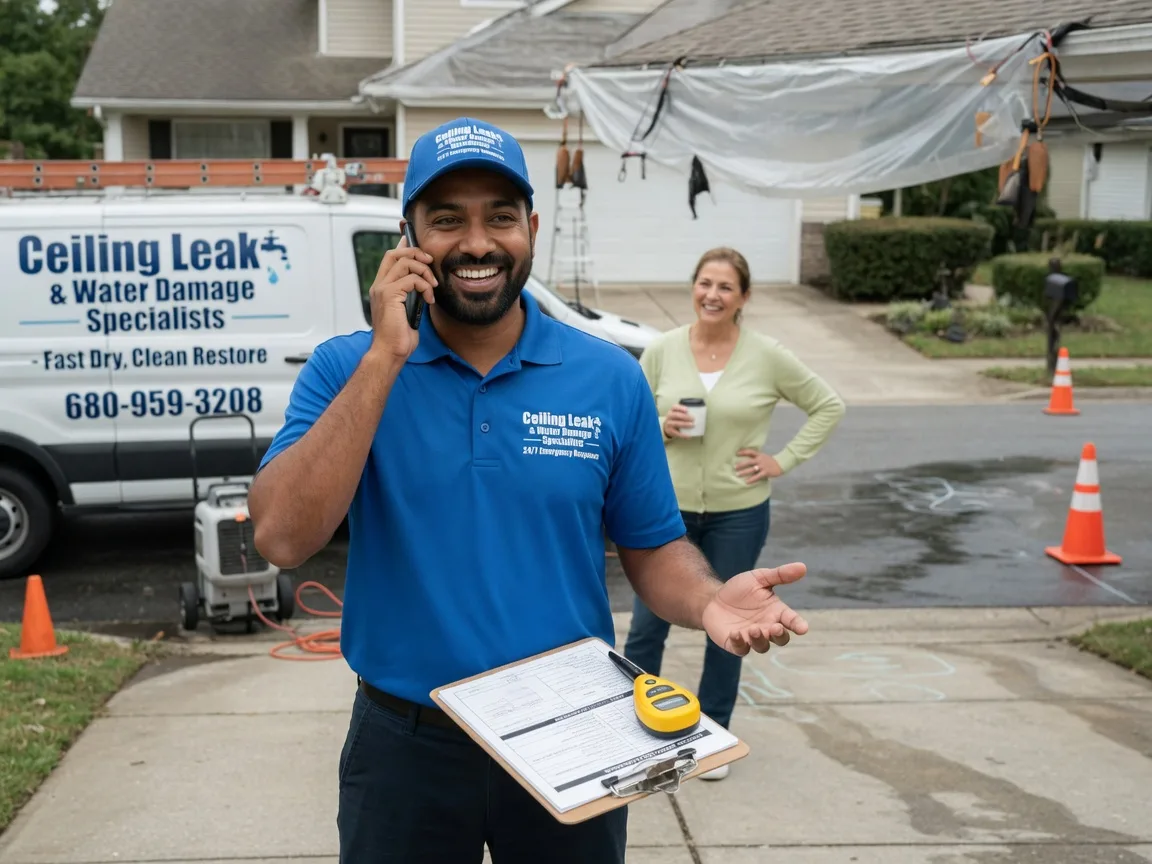 Ceiling Leak Cleanup Camden Wyoming, DE FAQs