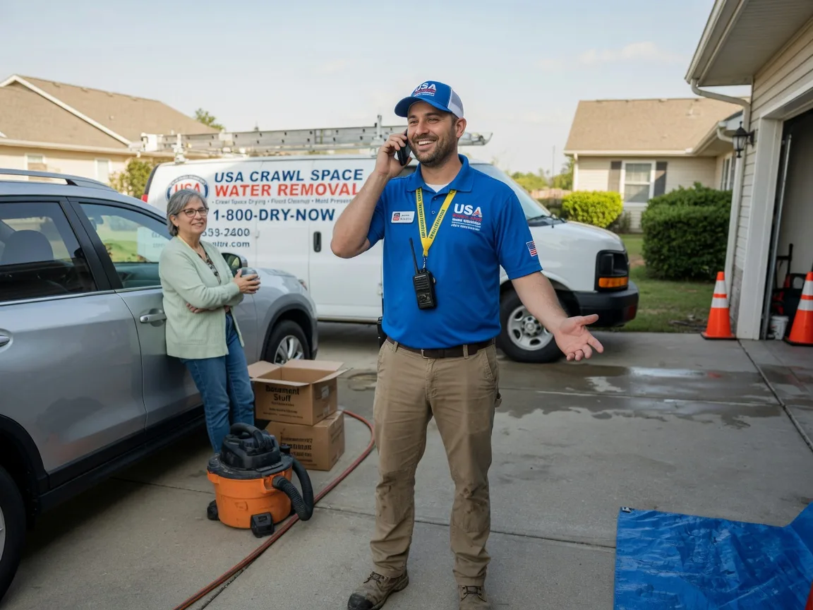 Crawl Space Water Removal Camden Wyoming, DE FAQs